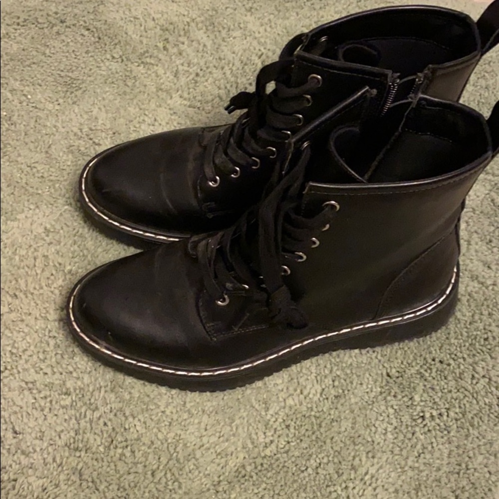 Madden Girl combat boots
